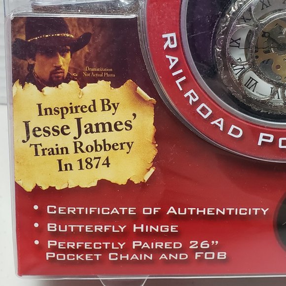 Kansas City Railroad Pocket Watch - Picture 4 of 8